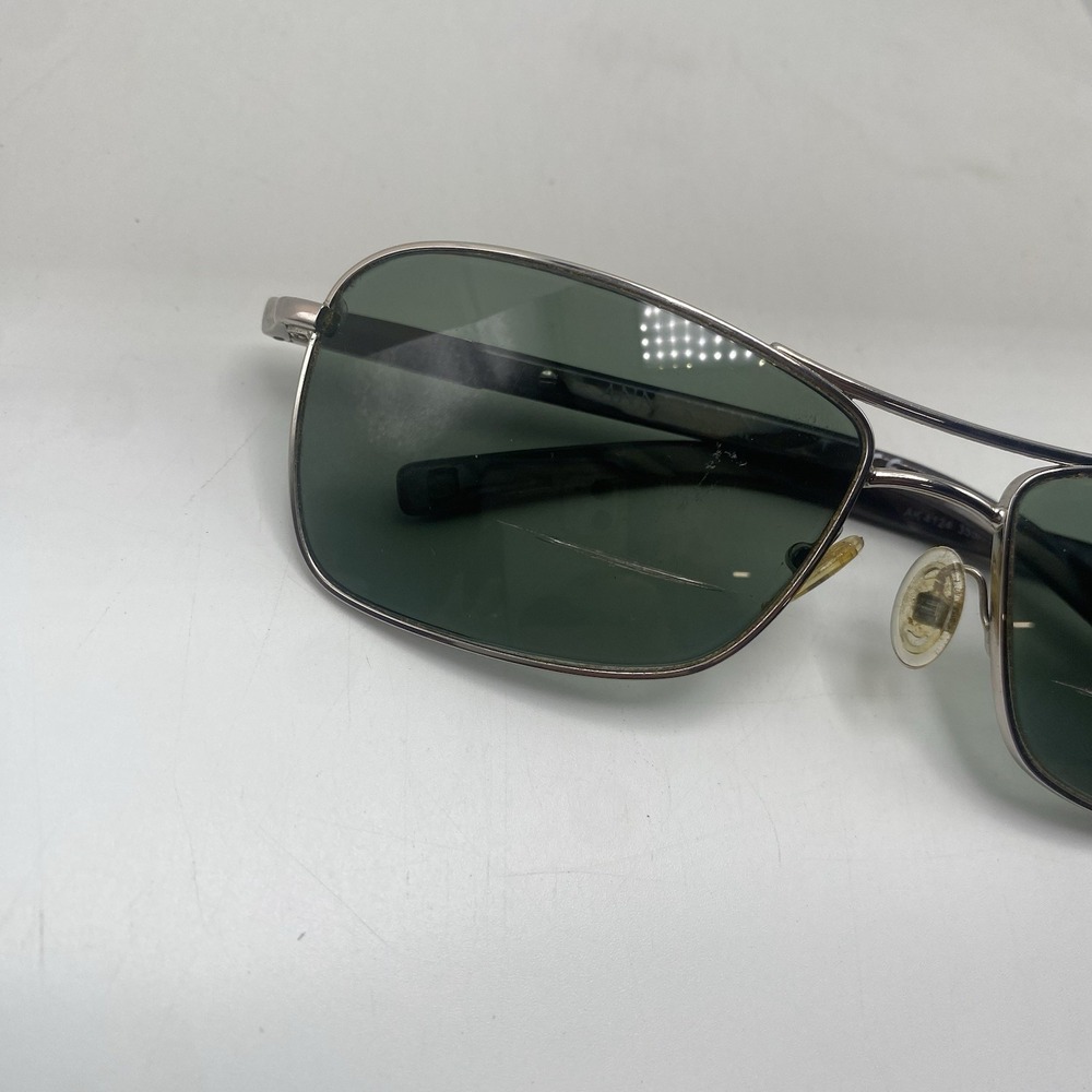 Anne Klein Sunglasses Women FRAME ONLY AK4124 58-16-130 Silver Brown 691 - Picture 7 of 16